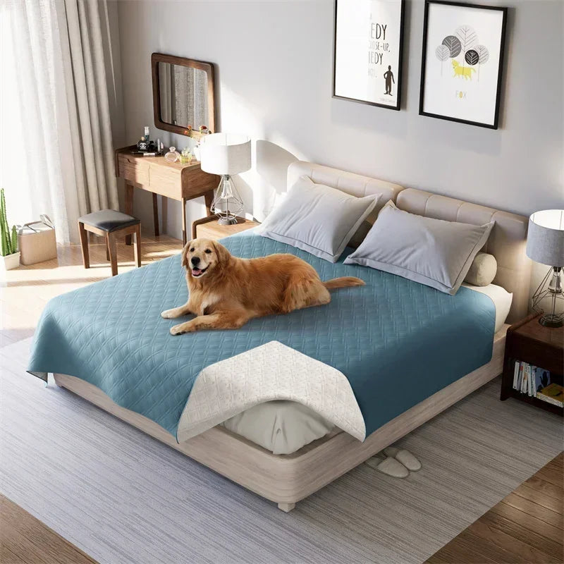 Waterproof Pet Bedspread for Dogs and Cats