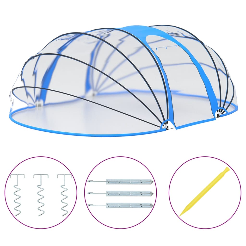 NNEVL Pool Dome Oval 530x410x205 cm