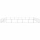 NNEVL Dog Kennel Silver 49 m² Steel