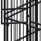 NNEVL Outdoor Dog Kennel Steel 3.69 m²