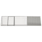 NNEVL Rabbit Cage Grey 302.5x80.5x71 cm Galvanised Steel