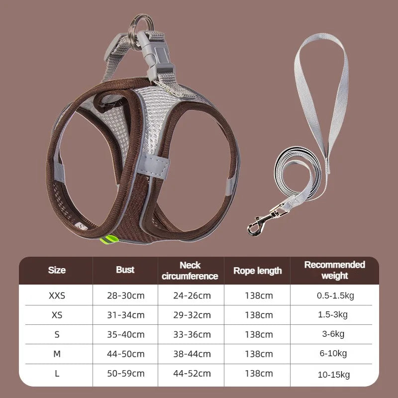 Pet Collar and Leash Set for Puppies