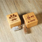Customized Wooden Pet Hair Souvenir Box