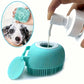 Soft Rubber Pet Grooming Shower Brush