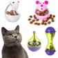 Leak-Proof Interactive Food Dispenser for Cats