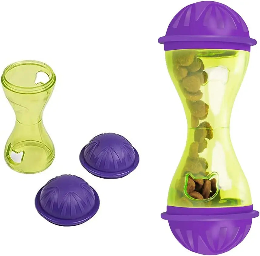 Leak-Proof Interactive Food Dispenser for Cats