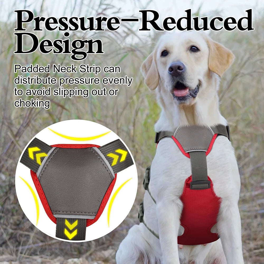 No-Pull Adjustable Nylon Dog Harness Vest