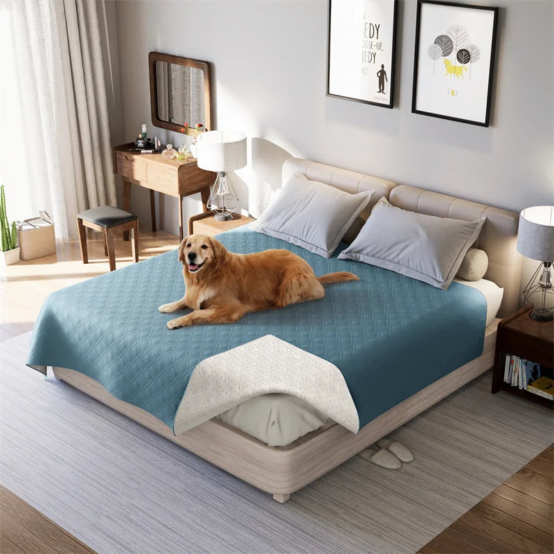 Waterproof Pet Bedspread for Dogs and Cats