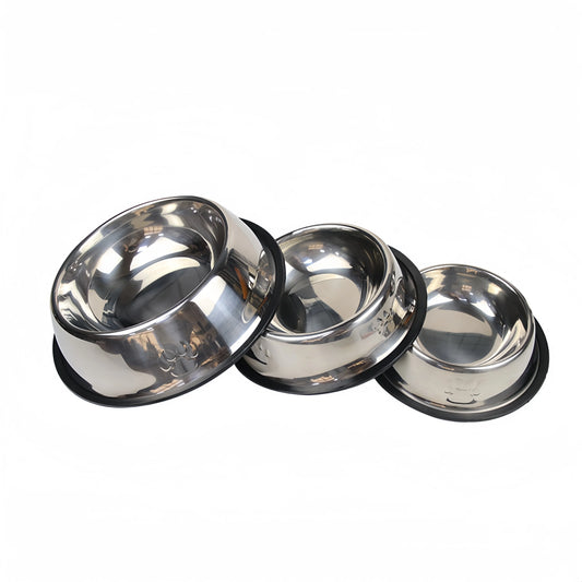 Stainless Steel Pet Feeding Bowl for Dogs Cats