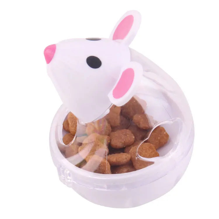 Leak-Proof Interactive Food Dispenser for Cats