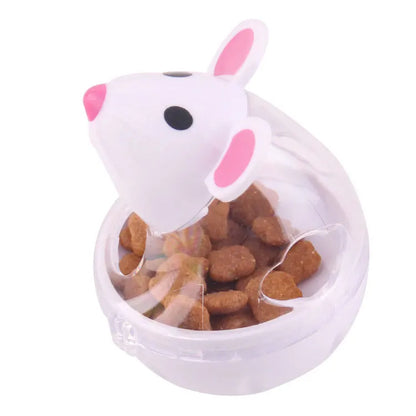 Leak-Proof Interactive Food Dispenser for Cats