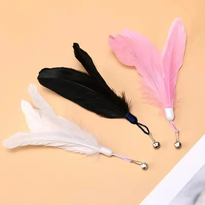 Extendable Cat Wand Toy with Suction Cup