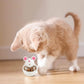 Leak-Proof Interactive Food Dispenser for Cats