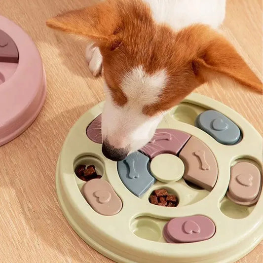 Smart Pet Slow Feeder Puzzle Bowl