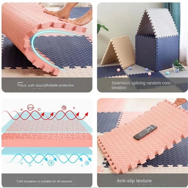 Soft Interlocking Kids Floor Mat Set