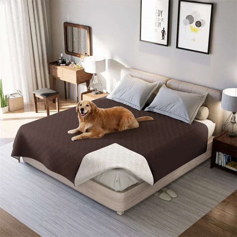 Waterproof Pet Bedspread for Dogs and Cats