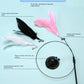 Extendable Cat Wand Toy with Suction Cup