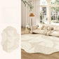 Thickened Cream Plush Rug for Living Room