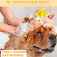 Soft Rubber Pet Grooming Shower Brush
