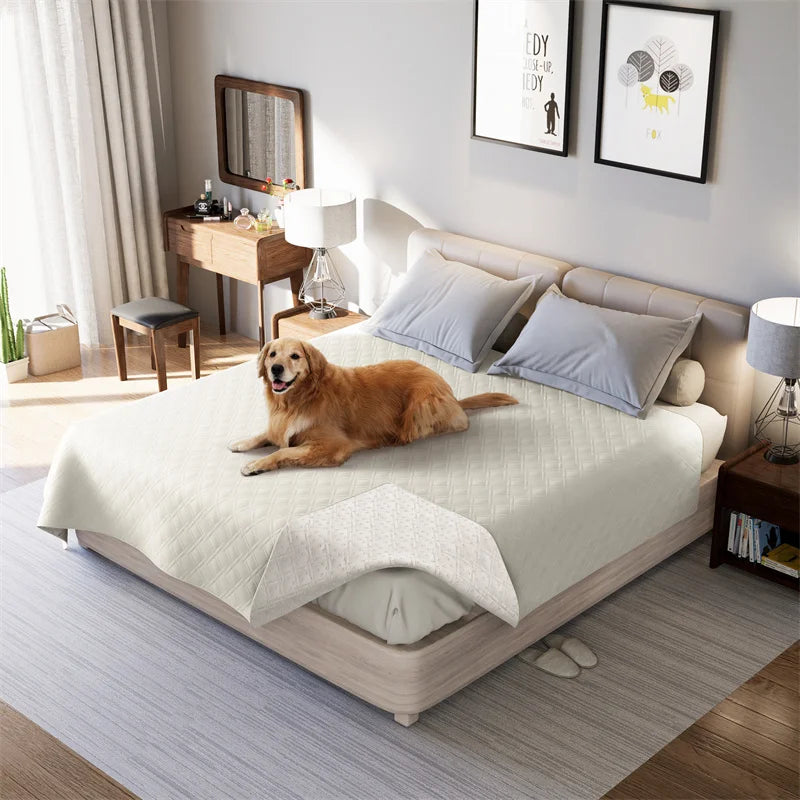 Waterproof Pet Bedspread for Dogs and Cats