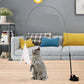Extendable Cat Wand Toy with Suction Cup