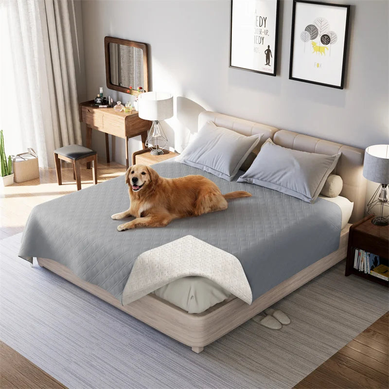 Waterproof Pet Bedspread for Dogs and Cats