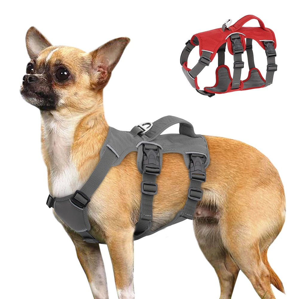 No-Pull Adjustable Nylon Dog Harness Vest