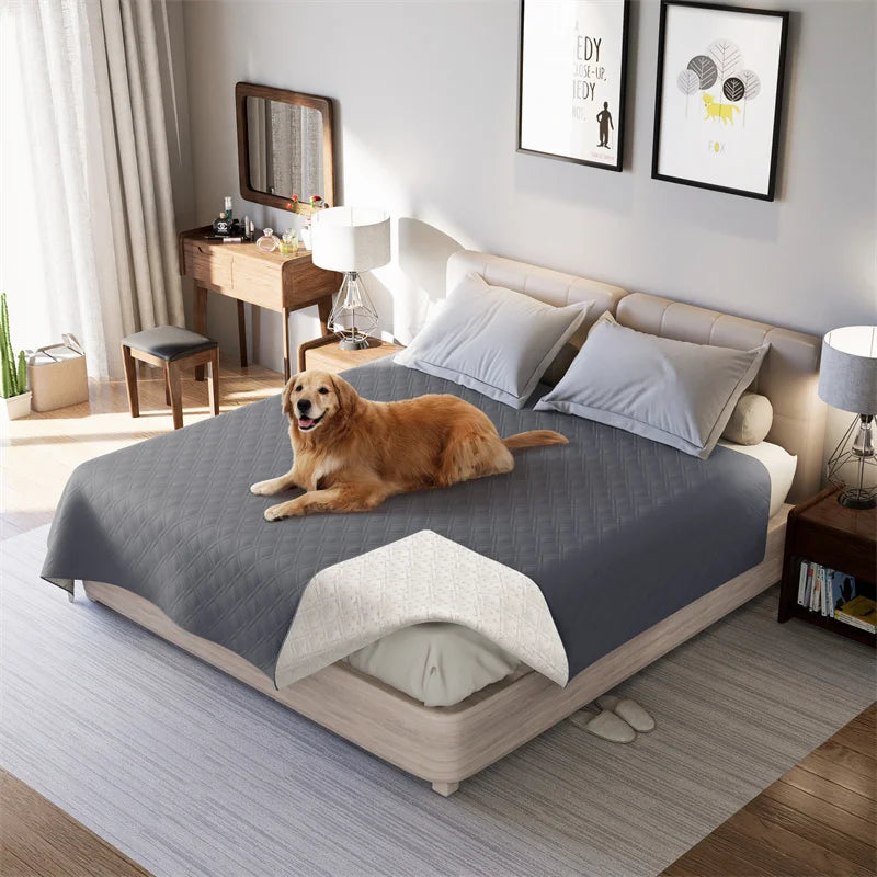 Waterproof Pet Bedspread for Dogs and Cats