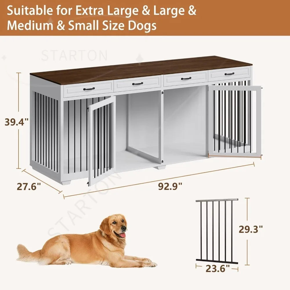 Heavy Duty Super Large Dog Cage Furniture