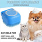 Soft Rubber Pet Grooming Shower Brush