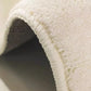 Thickened Cream Plush Rug for Living Room