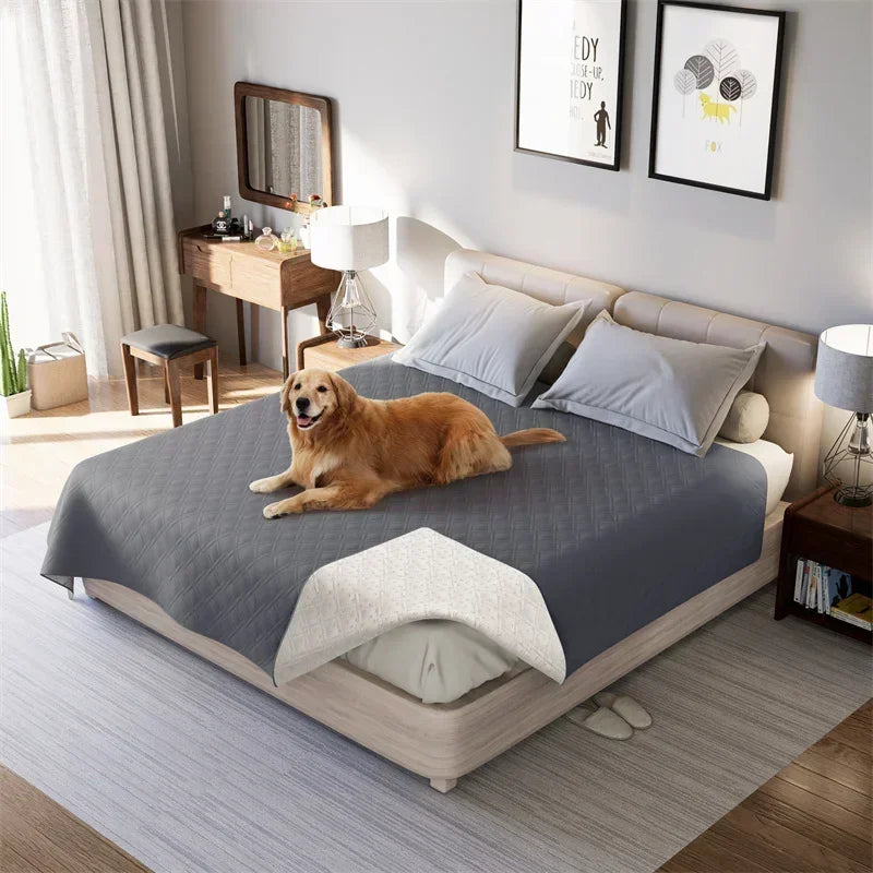 Waterproof Pet Bedspread for Dogs and Cats