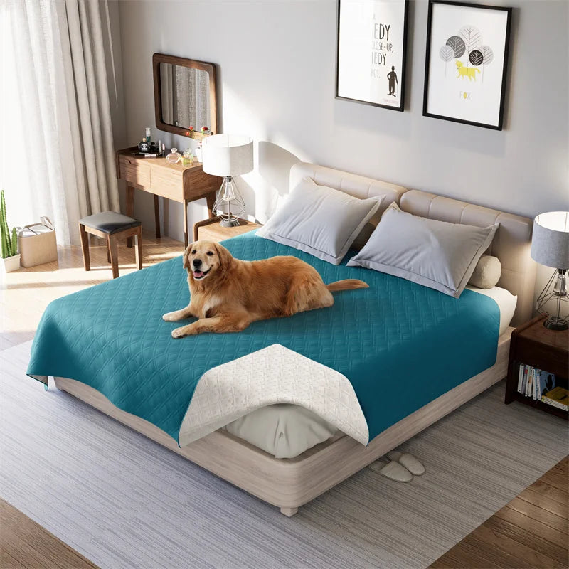 Waterproof Pet Bedspread for Dogs and Cats