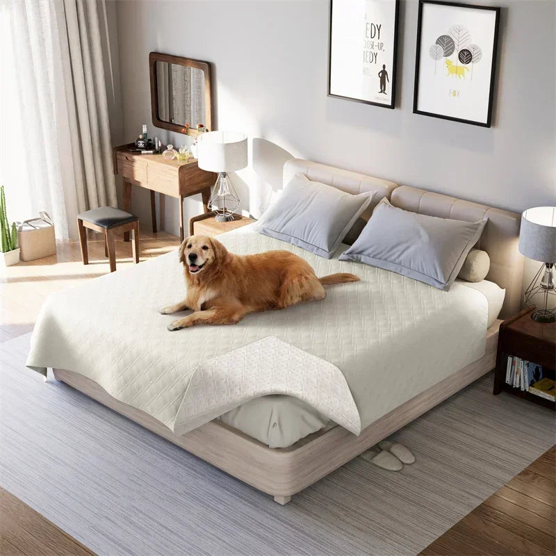Waterproof Pet Bedspread for Dogs and Cats