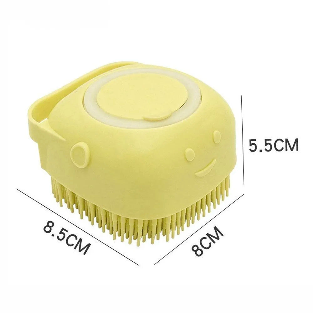 Soft Rubber Pet Grooming Shower Brush